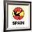 Spain Soccer-null-Framed Giclee Print