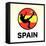 Spain Soccer-null-Framed Premier Image Canvas