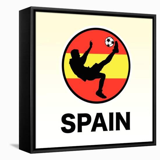 Spain Soccer-null-Framed Premier Image Canvas