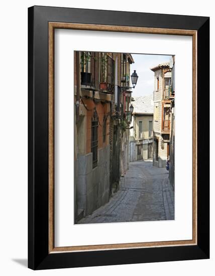 Spain, Toledo. Street-Kymri Wilt-Framed Photographic Print