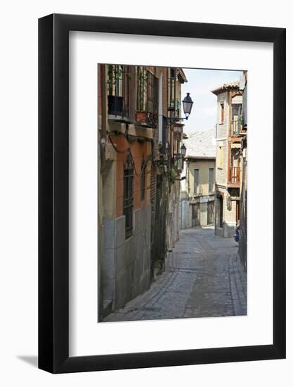 Spain, Toledo. Street-Kymri Wilt-Framed Photographic Print