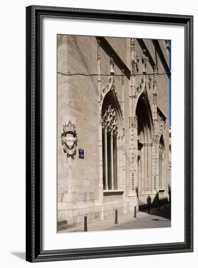 Spain, Valencia, Lonja De La Seda O De Los Mercaderes, Silk Exchange Facade-null-Framed Giclee Print