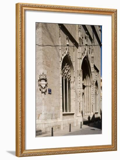 Spain, Valencia, Lonja De La Seda O De Los Mercaderes, Silk Exchange Facade-null-Framed Giclee Print