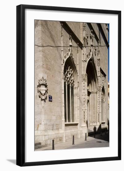 Spain, Valencia, Lonja De La Seda O De Los Mercaderes, Silk Exchange Facade-null-Framed Giclee Print