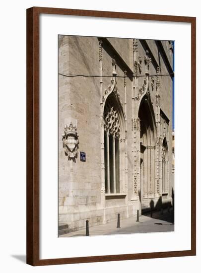 Spain, Valencia, Lonja De La Seda O De Los Mercaderes, Silk Exchange Facade-null-Framed Giclee Print