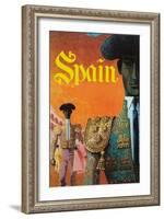 Spain-David Klein-Framed Art Print