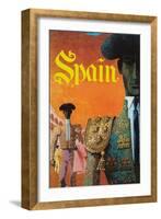 Spain-David Klein-Framed Art Print