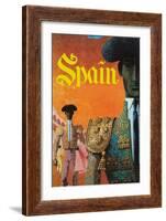 Spain-David Klein-Framed Art Print