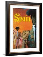 Spain-David Klein-Framed Art Print