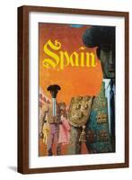 Spain-David Klein-Framed Art Print