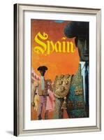 Spain-David Klein-Framed Art Print