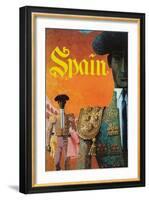 Spain-David Klein-Framed Art Print