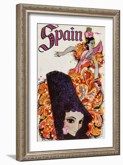 Spain-David Klein-Framed Art Print