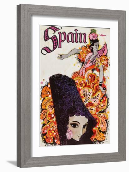 Spain-David Klein-Framed Art Print