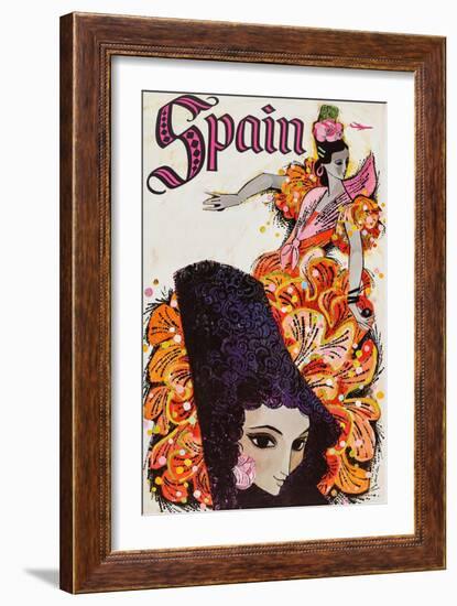 Spain-David Klein-Framed Art Print