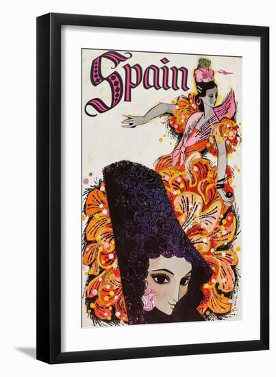 Spain-David Klein-Framed Art Print