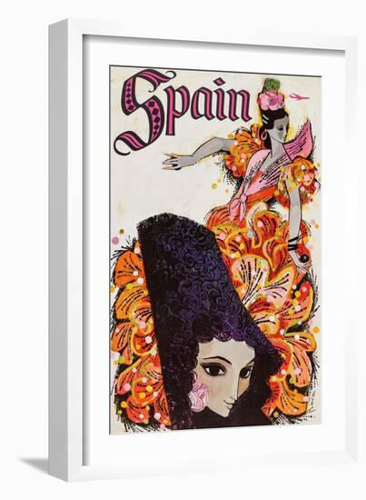 Spain-David Klein-Framed Art Print