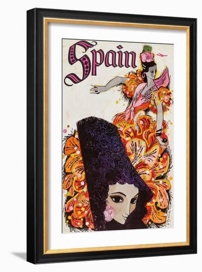 Spain-David Klein-Framed Art Print