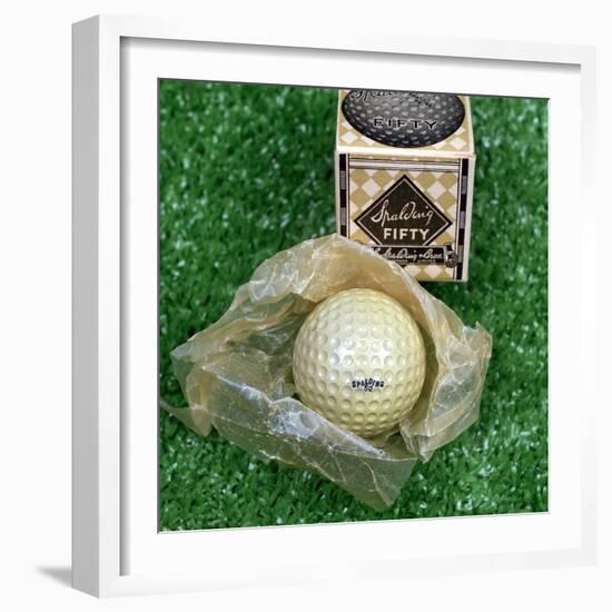 Spalding 50 golf ball, c1919-Unknown-Framed Giclee Print