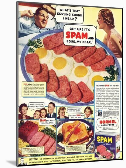 Spam, USA-null-Mounted Giclee Print