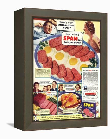 Spam, USA-null-Framed Premier Image Canvas