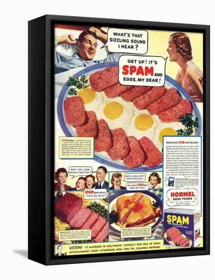 Spam, USA-null-Framed Premier Image Canvas