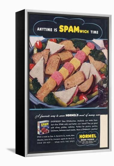 Spam, USA-null-Framed Premier Image Canvas