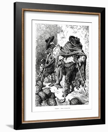 Spaniards, 1886-Gustave Doré-Framed Giclee Print