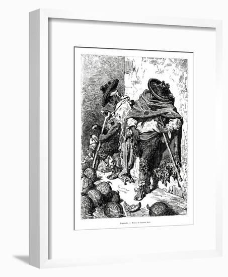 Spaniards, 1886-Gustave Doré-Framed Giclee Print