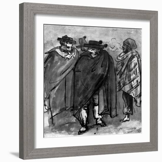 Spaniards-Constantin Guys-Framed Giclee Print