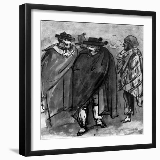 Spaniards-Constantin Guys-Framed Giclee Print