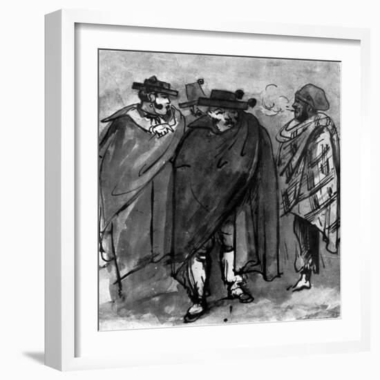 Spaniards-Constantin Guys-Framed Giclee Print