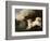 Spaniel Belonging to Painter Cosway Chasing a Butterfly, 1775 (Oil on Canvas)-George Stubbs-Framed Giclee Print