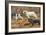 Spaniels (Puertes)-Louis Agassiz Fuertes-Framed Art Print