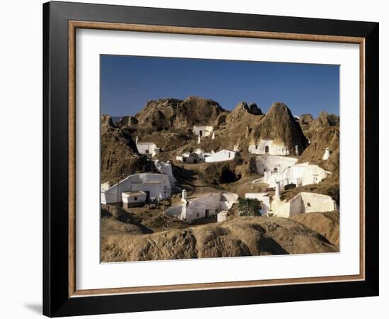 Spanien, Andalusien, Guadix, Hv?Hlenwohnungen, Ansicht, Nahe Granada, Hv?Hlenstadt-Thonig-Framed Photographic Print