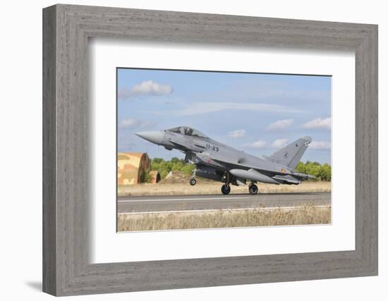 Spanish Air Force Ef-2000 Typhoon-Stocktrek Images-Framed Photographic Print