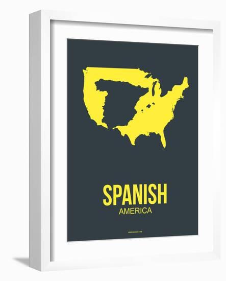 Spanish America Poster 1-NaxArt-Framed Art Print