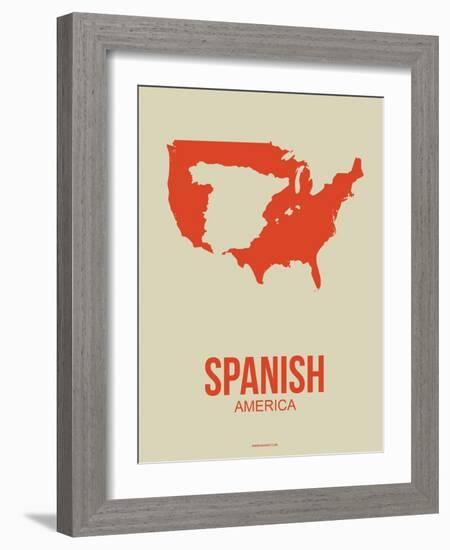 Spanish America Poster 2-NaxArt-Framed Art Print