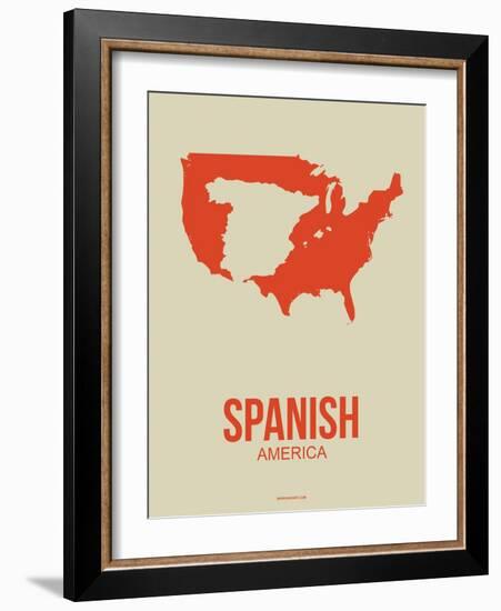 Spanish America Poster 2-NaxArt-Framed Art Print