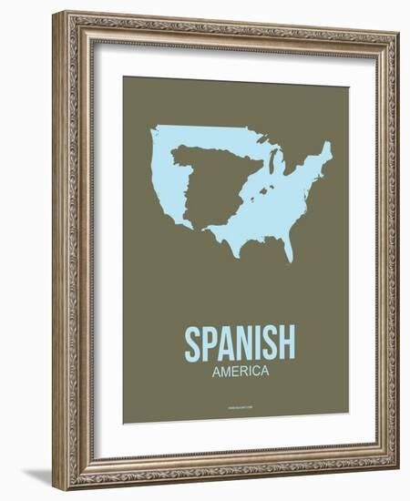 Spanish America Poster 3-NaxArt-Framed Art Print