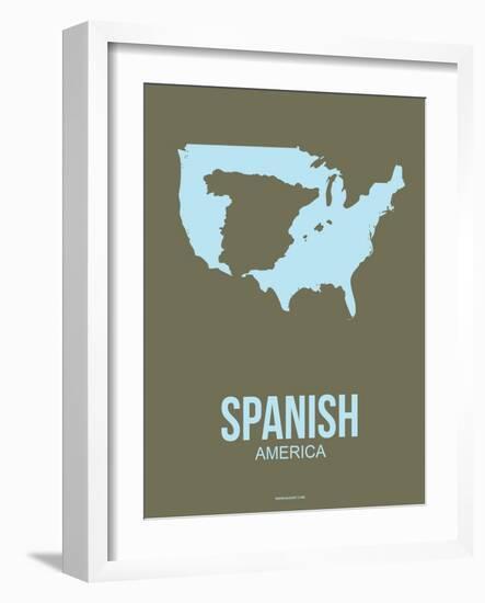 Spanish America Poster 3-NaxArt-Framed Art Print