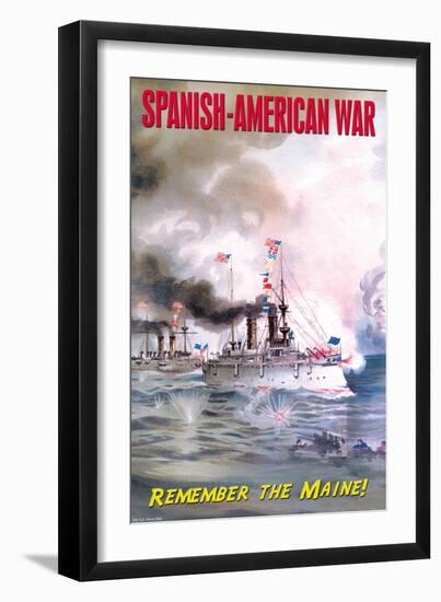 Spanish American War-Wilbur Pierce-Framed Art Print