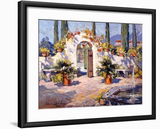 Spanish Arch-Colin Campbell-Framed Art Print