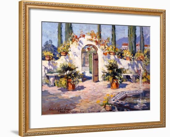 Spanish Arch-Colin Campbell-Framed Art Print