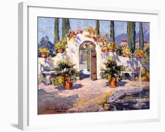 Spanish Arch-Colin Campbell-Framed Art Print