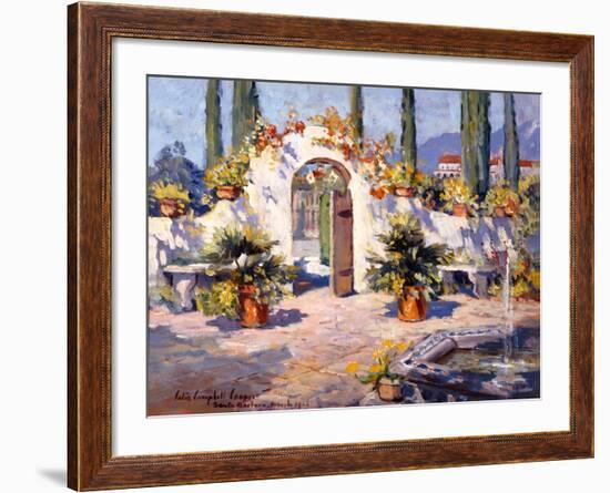 Spanish Arch-Colin Campbell-Framed Art Print