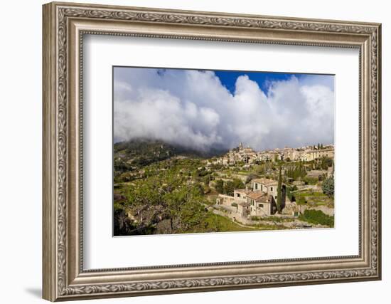 Spanish Balearic Islands, Island Majorca, Serra De Tramuntana, Valldemossa, Local Overview-Chris Seba-Framed Photographic Print