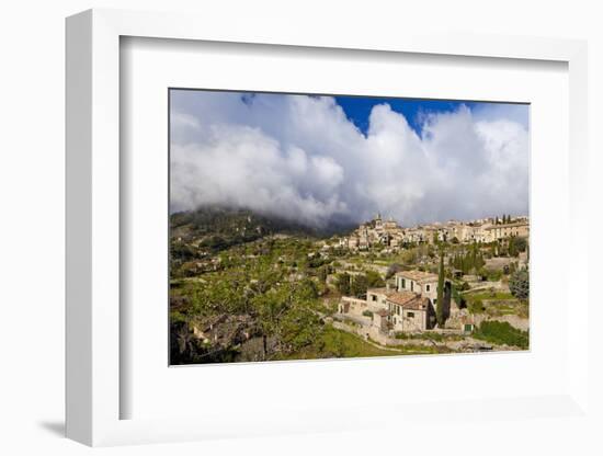 Spanish Balearic Islands, Island Majorca, Serra De Tramuntana, Valldemossa, Local Overview-Chris Seba-Framed Photographic Print