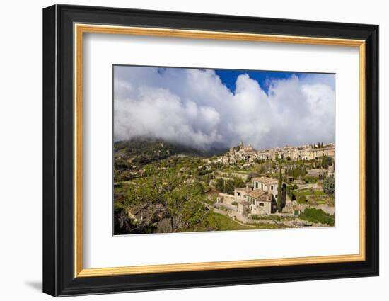 Spanish Balearic Islands, Island Majorca, Serra De Tramuntana, Valldemossa, Local Overview-Chris Seba-Framed Photographic Print