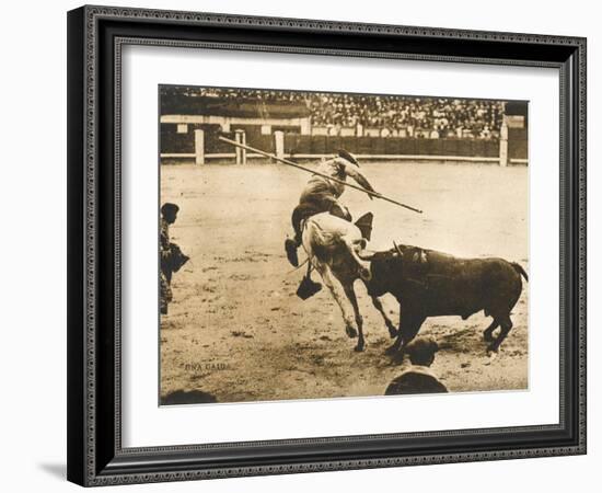 Spanish Bullfighting-null-Framed Photographic Print